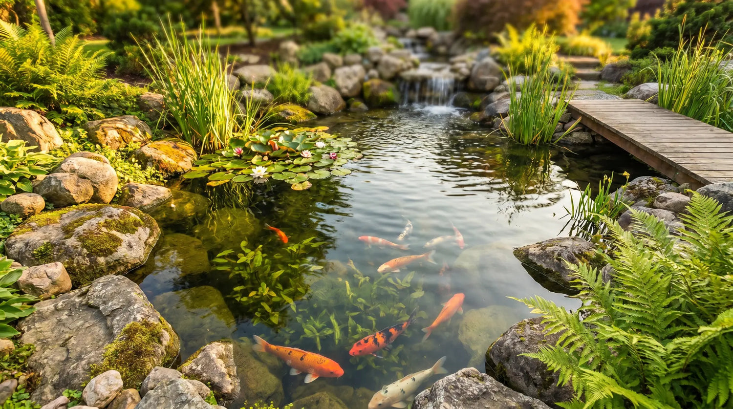 Nährstoffe im Gartenteich