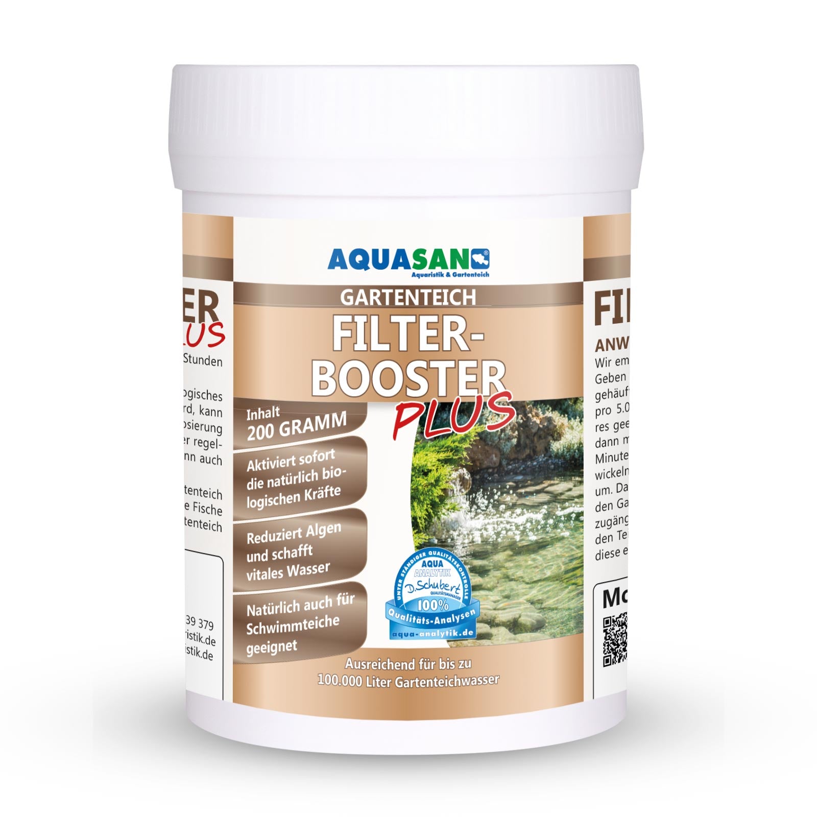 AQUASAN FilterBooster PLUS für Gartenteiche