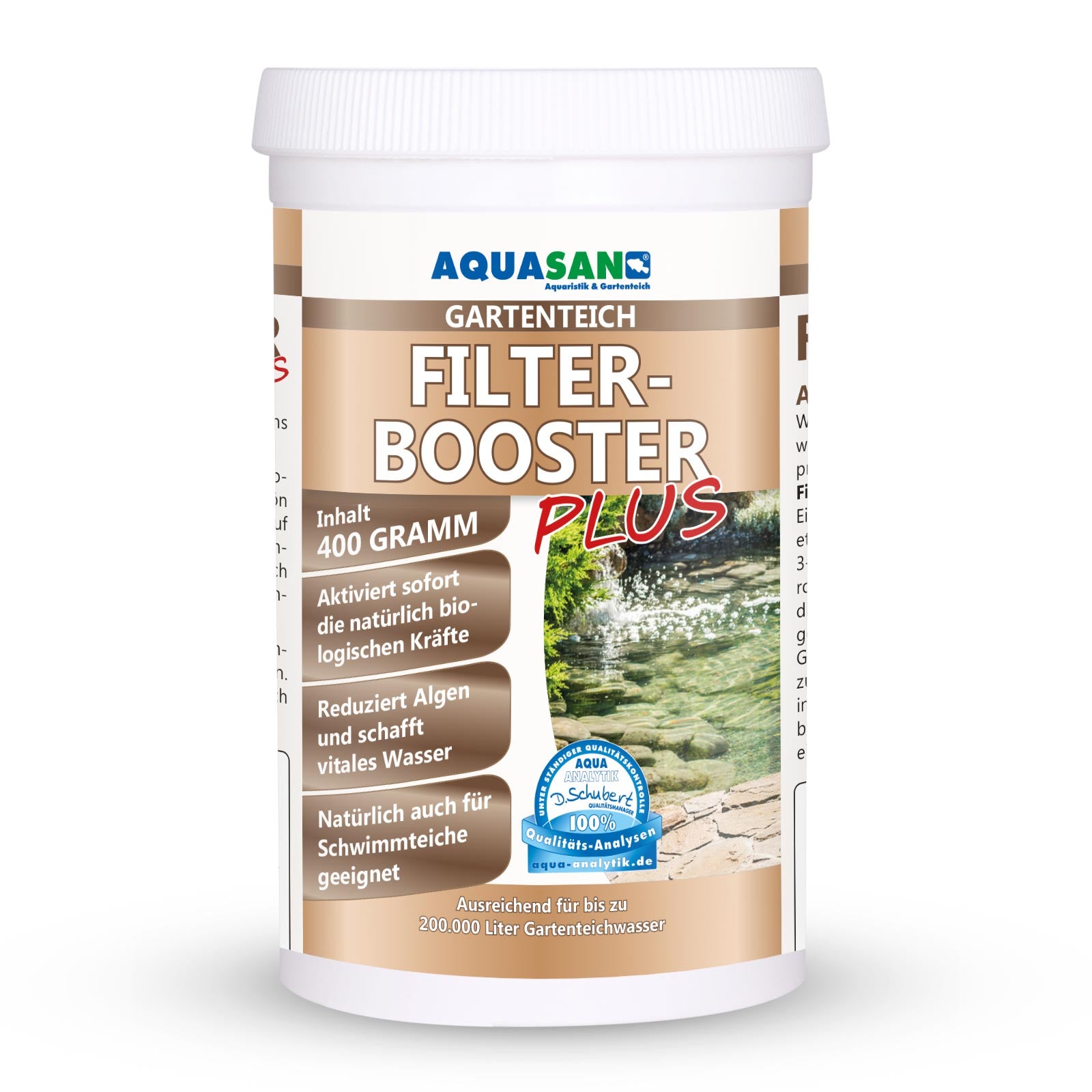AQUASAN FilterBooster PLUS für Gartenteiche