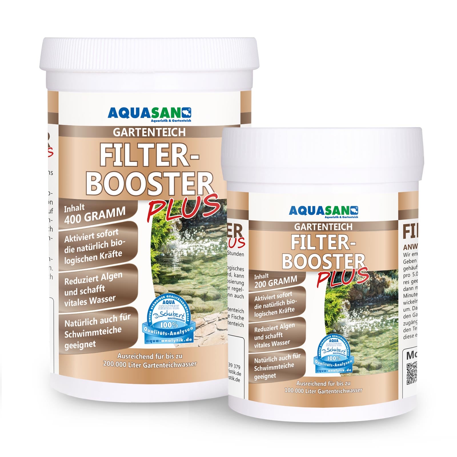 AQUASAN FilterBooster PLUS für Gartenteiche