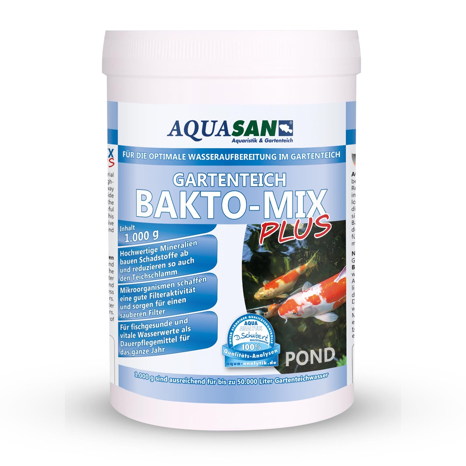 AQUASAN Bakto-Mix PLUS für Gartenteiche