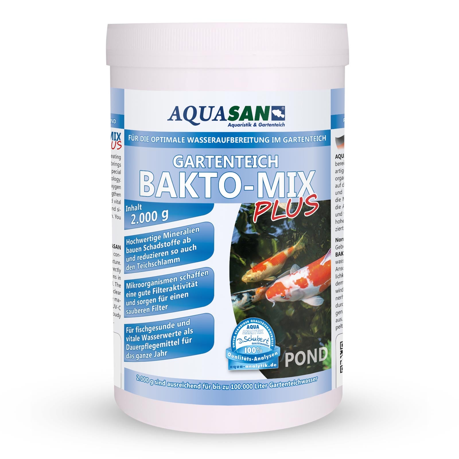 AQUASAN Bakto-Mix PLUS für Gartenteiche