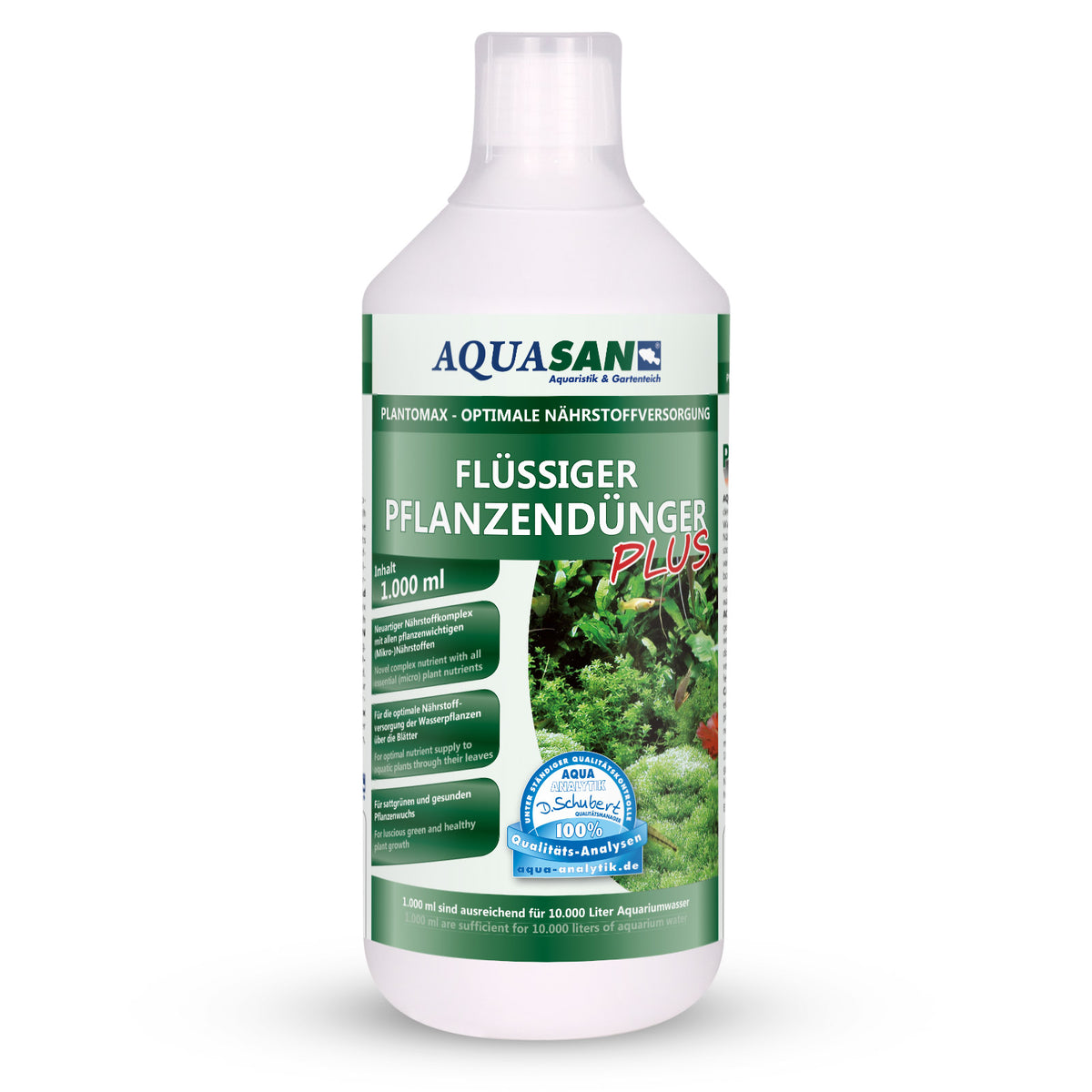 AQUASAN Plantomax Pflanzendünger PLUS für Aquarien