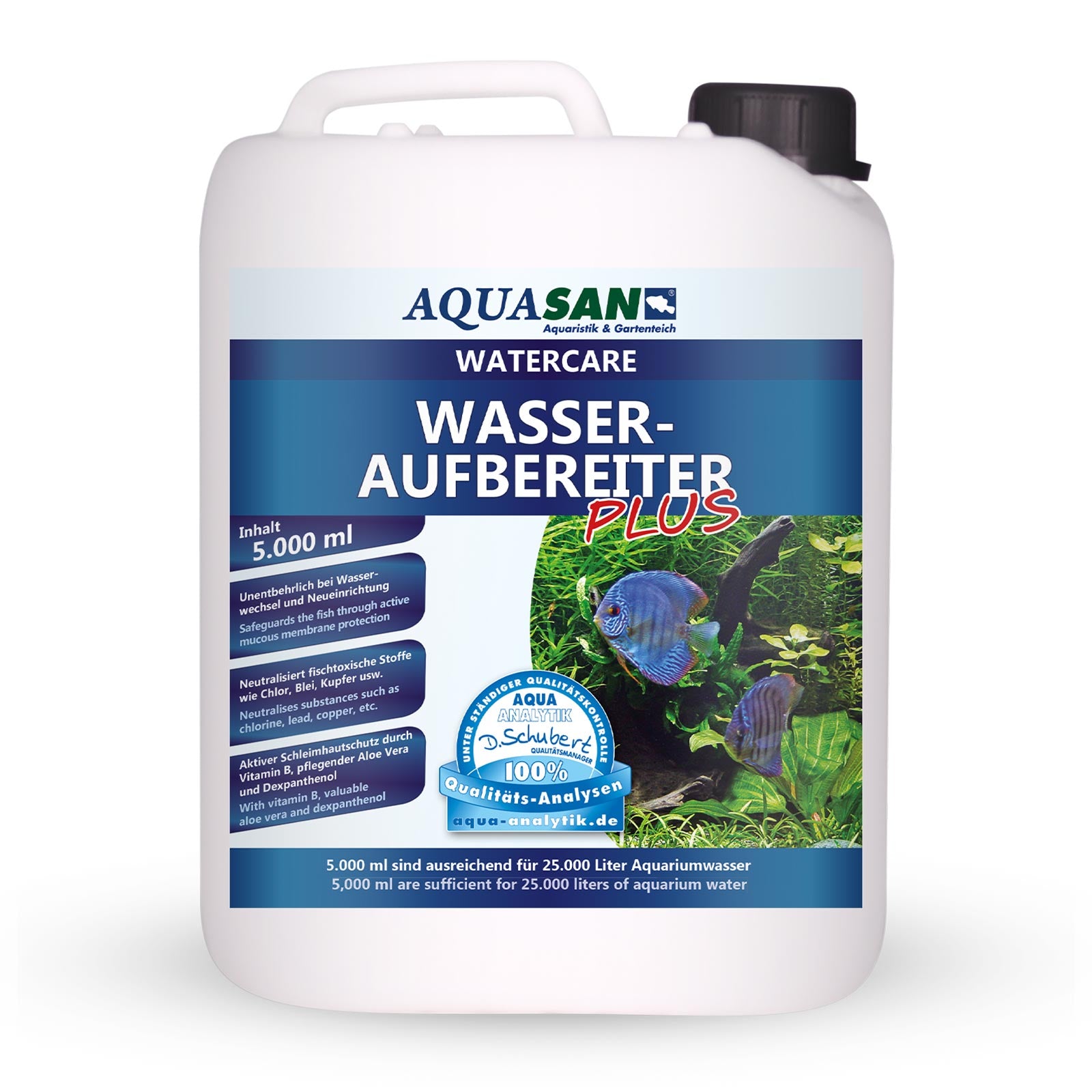 AQUASAN Watercare Wasseraufbereiter PLUS für Aquarien