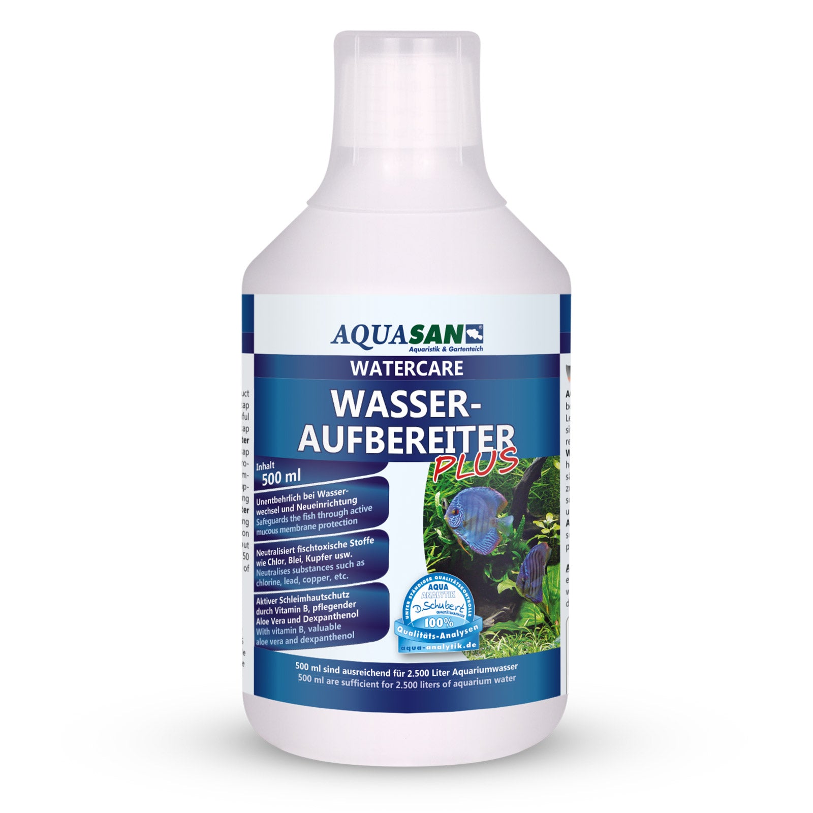 AQUASAN Watercare Wasseraufbereiter PLUS für Aquarien