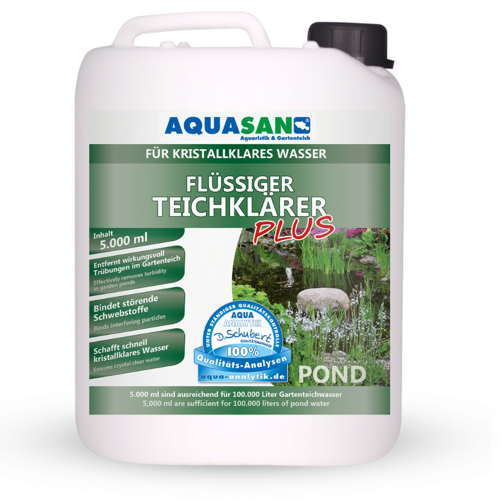 AQUASAN Flüssiger Teichklärer PLUS