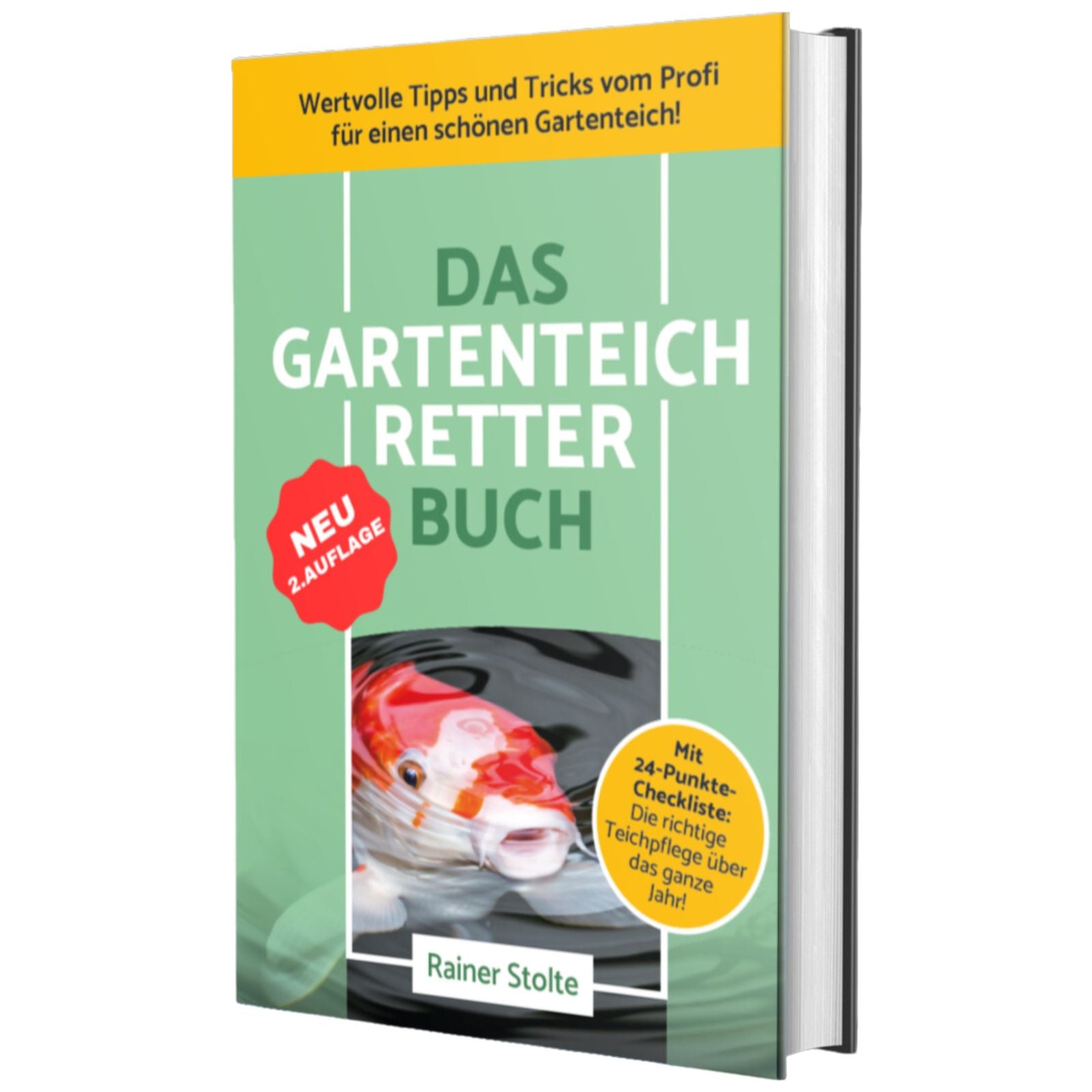 Das GartenteichRetter Buch für einen schönen Teich
