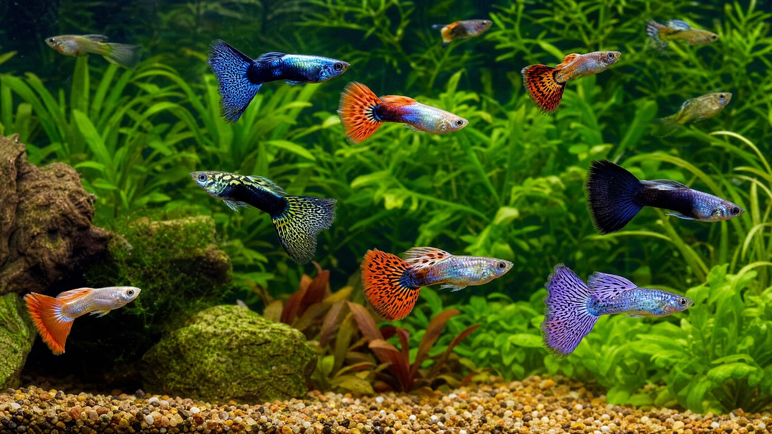 Guppy im Aquarium – Haltung und Pflege